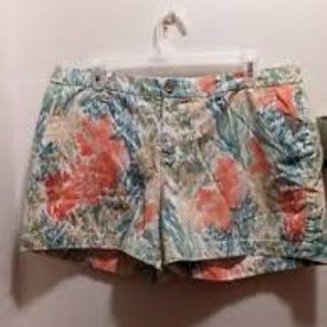 Old Navy Coral Reef Mid rise shorts size 12